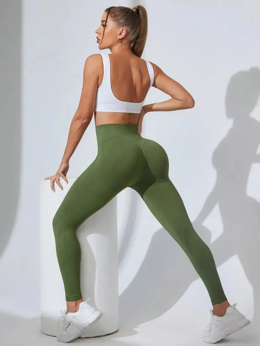High Waist Active Leggings for Comfortable Workout Wear - Love Salve